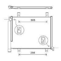 Diederichs DCC1863 Kondensator, Klimaanlage FüR VW Up! (121, 122, BL1, BL2, BL3,