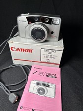 Vintage Canon Sure Shot Z85 35mm Film Camera Silver