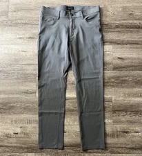 Unbound Merino Travel Pants Charcoal Grey Slim Men’s 32x 30