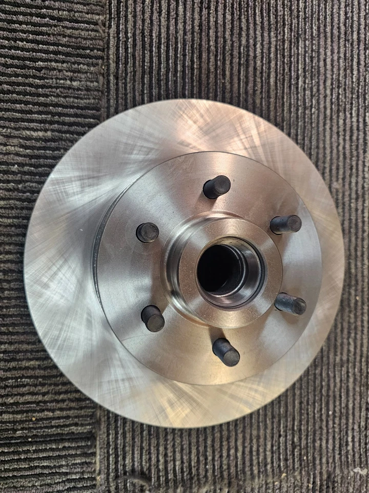 (CANTIDAD 2) Conjunto de rotor de freno delantero y buje para Dodge Dakota 1991-1996 YH141578 Foto 3 de 4