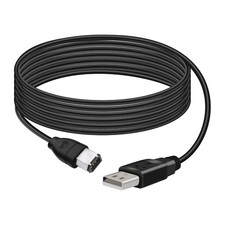 1.8m USB 2.0 Type A Male to FireWire IEEE 1394 6-Pin Data Adapter Cable