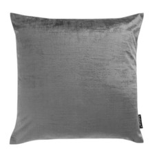 Habitat Texture Velvet Cushion Cover 43x43cm Grey Sofa Pillow Case Cover 1Pc New