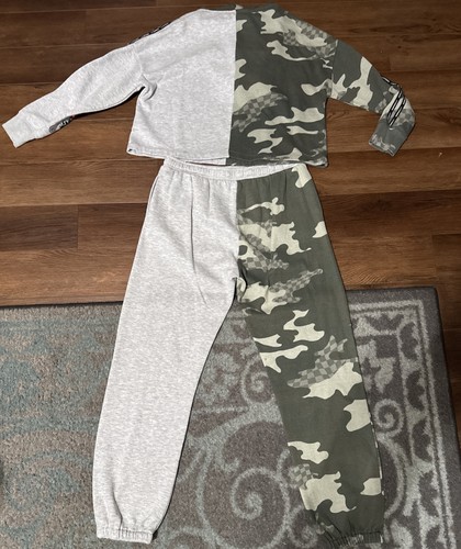 Justice Sport Girls Jogger Suit Size 16/18 Plus - Picture 2 of 5