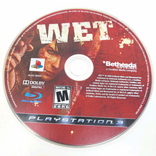 Bethesda WET (Sony PlayStation 3 PS3, 2009) Action Adventure M, Disc only