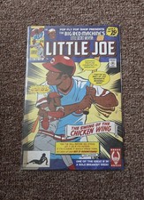 Joe Morgan Pop Fly Art. Daniel Jacob Horine artist. Little Joe.