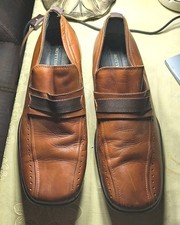 Bottesini Men's Leather Shoes Made in Italy Preowned Size 13