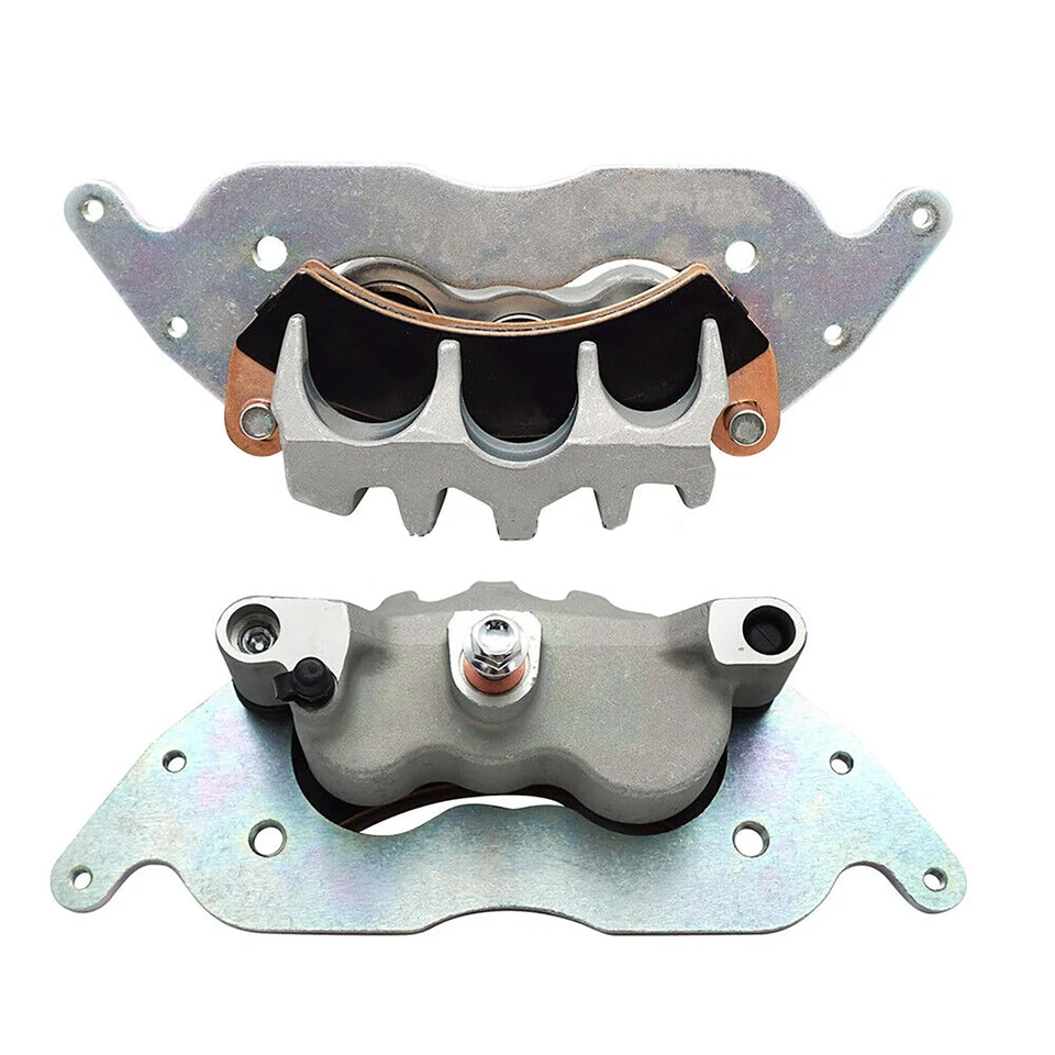 2PCS Aluminum Alloy Front Brake Calipers & Sintered Pads For RZR Turbo 2016-2021 - Image 3 of 4