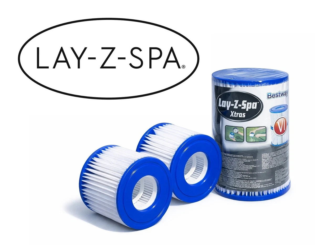 Bestway Filter Cartridge VI voor Miami, Vegas, Monaco Lay-Z-Spa 58323-6 stuks Twin Pack Bestway Filter Cartridge VI voor Miami, Vegas, Monaco Lay-Z-Spa 58323-6 stuks Twin Pack