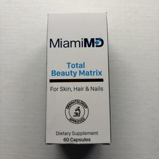 MiamiMD (Miami MD) TOTAL BEAUTY MATRIX - For Skin, Hair & Nails (60 Caps) - NEW!