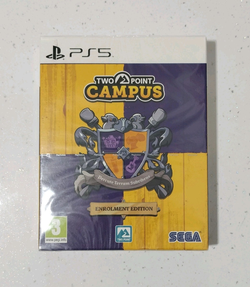 Two Point Campus Enrolment Edition - Neuf Sous Blister - PS5 - Édition Spéciale