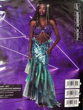 ROMA Costume Women's 2PC Mesmerizing Mermaid Costume, Sz M, NIP