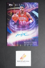 2025-26 Topps Midnight NBA MAURICE CHEEKS Stroke of Mid Night Auto