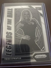 2023 Panini Prizm WWE Legends of the Hall Trish Stratus #25 Silver Prizm