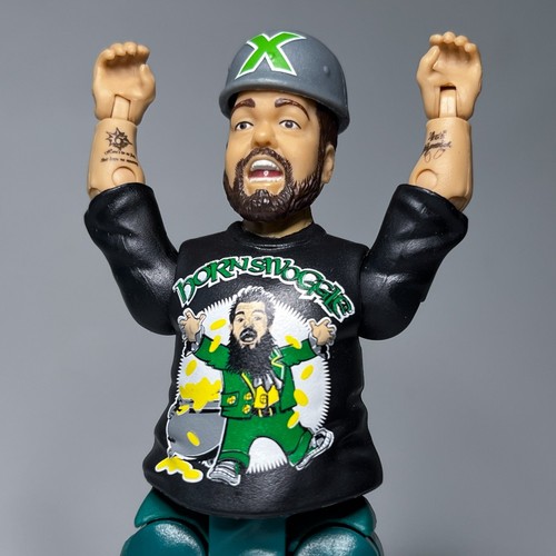 WWE Basic Collection HORNSWOGGLE Figur Serie 30 DX Helm Mattel 2013 NXT WWF - Bild 14 von 15