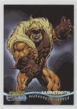 1997 Fleer Marvel Premium X-Men Timelines Sabretooth #43 0kg8