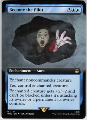 Become the Pilot (Extended Art) (Surge Foil) 945 Universes Beyond: Doctor Who R