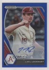 2021 Panini Prizm Draft Picks Blue 88/99 Lael Lockhart Jr #PDP213 Auto 0t28