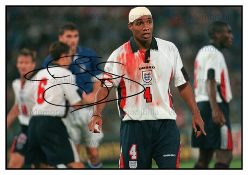 12432. Paul Ince Signed Pictures (A4 Prints) Man Utd Liverpool Wolves Inter etc.