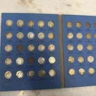 New ListingLot 55 coins Roosevelt Dime Album Book 1946–1965 –Silver Dimes – 90% Silver –