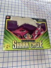 1995 Bandai Mighty Morphin Power Rangers Pink Ranger's Shark Cycle