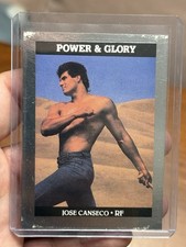 RARE!! 90’s Daytona Graphics Jose Canseco Power And Glory 9,999/10,000 - 1/1
