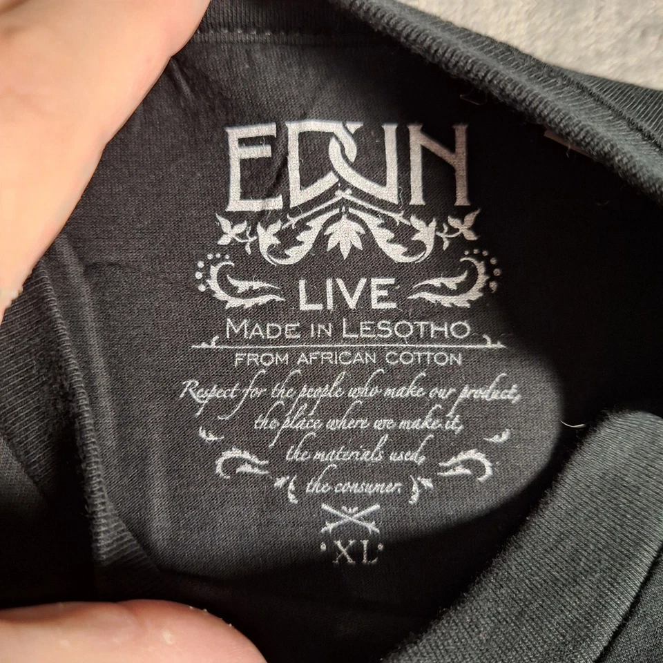 Camiseta The Cult 2006 gira por Estados Unidos XL negra manga corta gráfica mercancía de concierto Foto 3 de 4