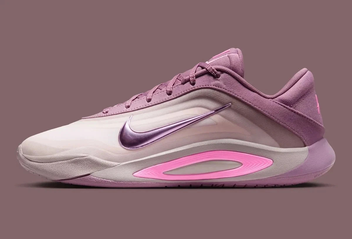 Nike A'One A'ja Wilson Purple Dog Mom Basketball Shoes FZ8605-501