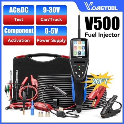 VDIAGTOOL V500 Auto-Elektriktester   Sondenprüfer, Relaisprüfung, Oszilloskop