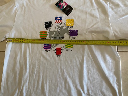 Melbourne Cup Tshirt Official Merchandise VINTAGE MEDIUM Unworn Light Marks - 第 9/10 張圖片