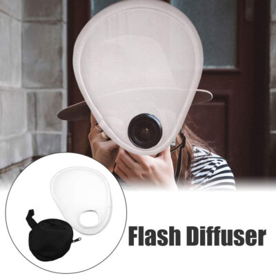 1PC Photography Flash Lens Diffuser Reflector Flash Diffuser For DSLR Camera.