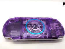 Sony PSP-3000 Playstation Portable Handheld Console Clear purple Customized