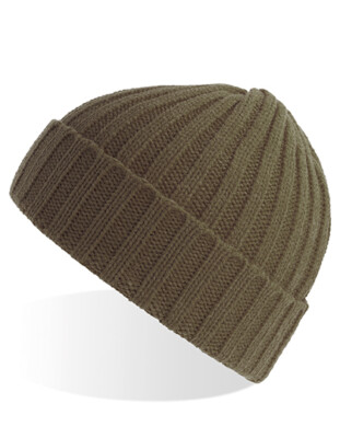 Atlantis Shore Beanie Mütze Wintermütze Fischer-Mütze Vintage Ripp Strick Wollmü