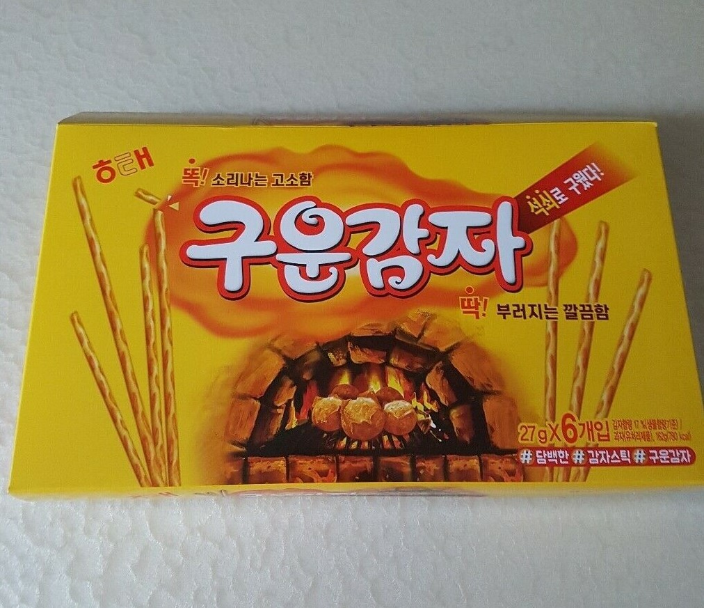 Korean Snack HAITAI GOOUN GAMJA 162g Crispy Steady Selling Baked