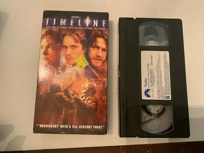 2004 Timeline VHS Video Tape Paul Walker