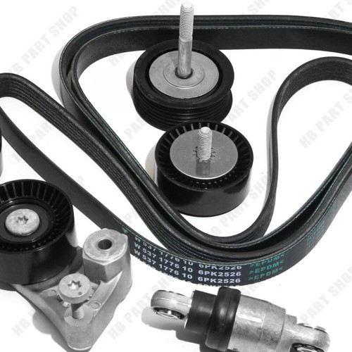 OEM INA Engine Belt Tensioner Drive Kit for Porsche Macan 2014-2018 3.0T 6PK2526 - Picture 4 of 8