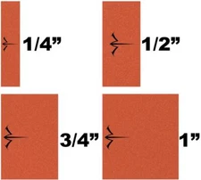 White Water Archery Reflective Solid Color Tracers Arrow Wraps 32 Pc Pack