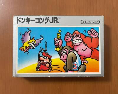 DONKEY KONG JR Nintendo Famicom NES Japan Import Free shipping