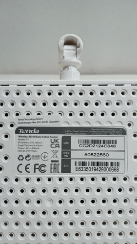Frezarka Tenda F3 N300 300 Mbit/s - biała - Zdjęcie 6 z 6