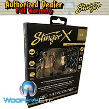 STINGER XI326 2-CHANNEL 6 FT PURE OFC OXYGEN FREE COPPER RCA CABLE WIRE NEW