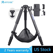 Carbon Fiber Tripod Heavy Duty Bowl Tripod 32mm Tube,Load 55lbs 65mm Bowl Adapte