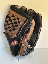 Rawlings Renegade RS1200 Right Hand Thrower Baseball Glove 12" Dark Brown Black