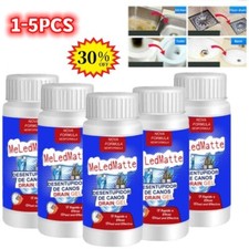 1-5PCS Powerful Pipe Dredging Agent Meledmatte SinkDrain Pipe Dredge AgentPowder