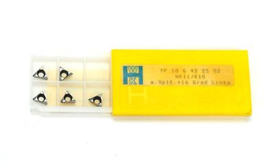 LMT TP 10 G 42 25 03 HK11 mit Splt. +16° Links Wendeplatten 5 Stück RHV41115
