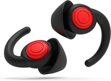 Ear Plugs for Sleeping Noise Reduction Reuseable With Carrying Case, Black