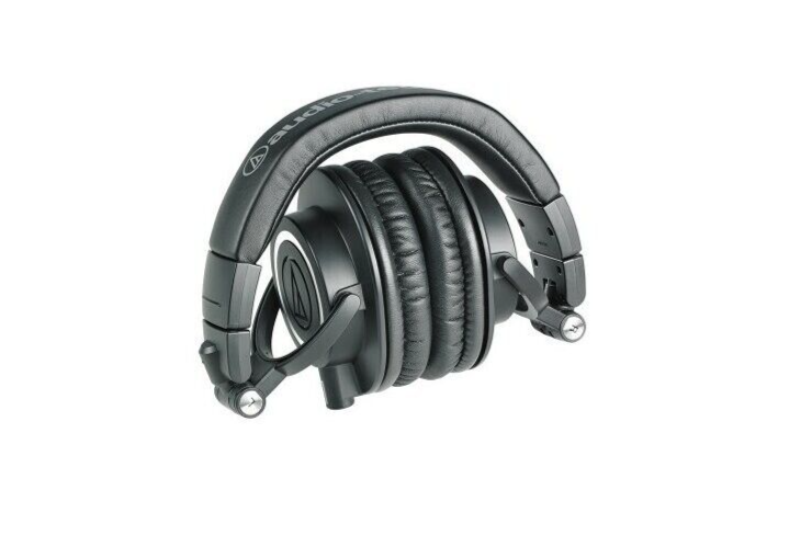 Cuffie Audio-Technica ATH-M50x - Monitoraggio Professionale, Nero, Cavi Rimovibili - Foto 7