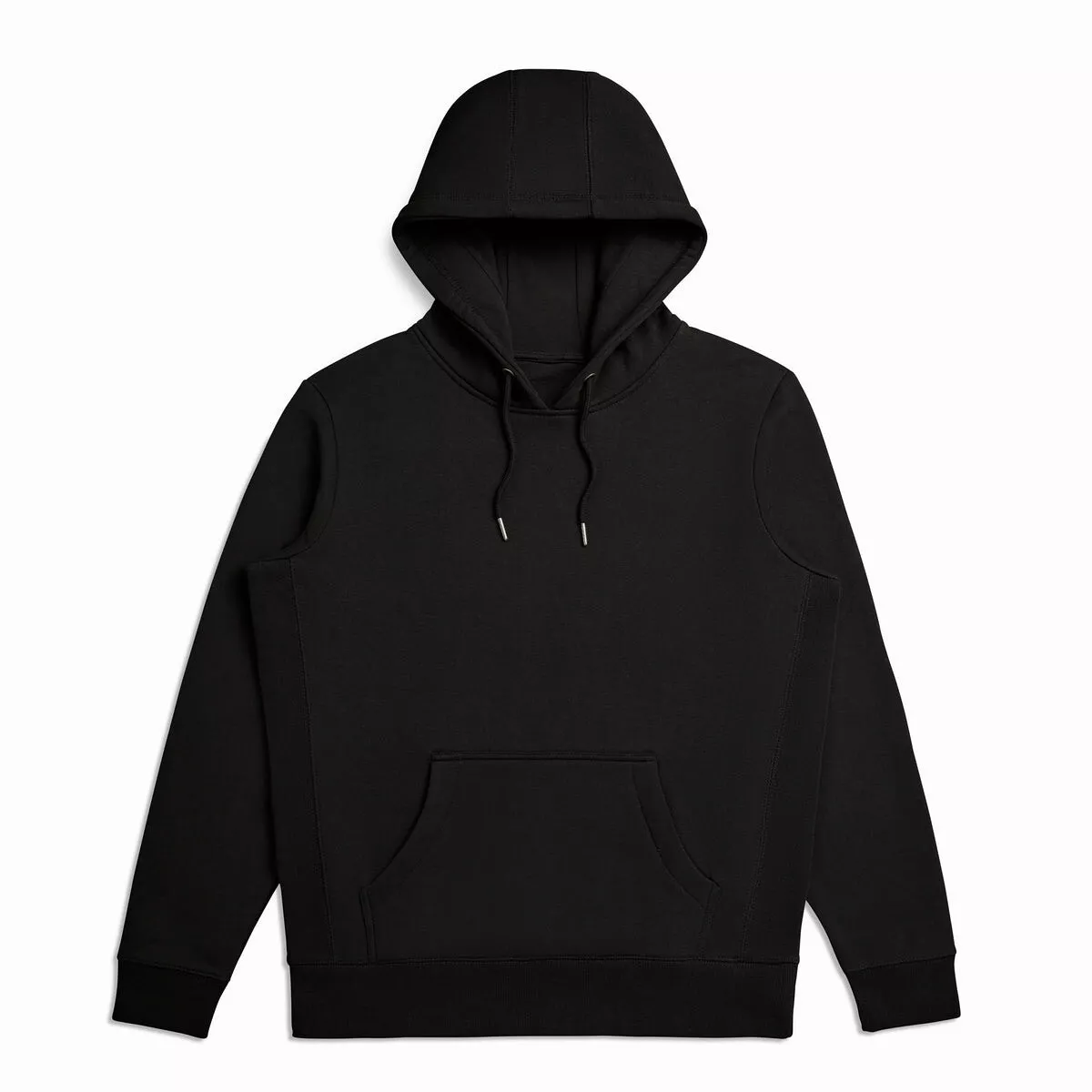 Thick black pullover hoodie clearance