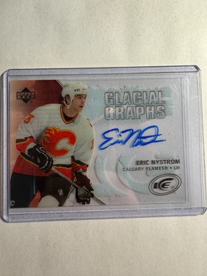 K172,792 - 2005-06 Upper Deck Ice Glacial Graphs #GGEN Eric Nystrom Auto