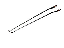 Jeep Wrangler Tj 1997-2006 Grill Grille Support Brace Rods Pair  Free Shipping