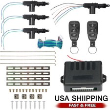 Car Remote Central Kit Door Lock Locking Keyless Entry System Control Accessory