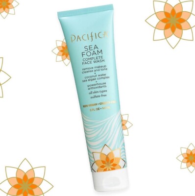 PACIFICA SEA FOAM COMPLETE FACE WASH 147ML - BRAND NEW